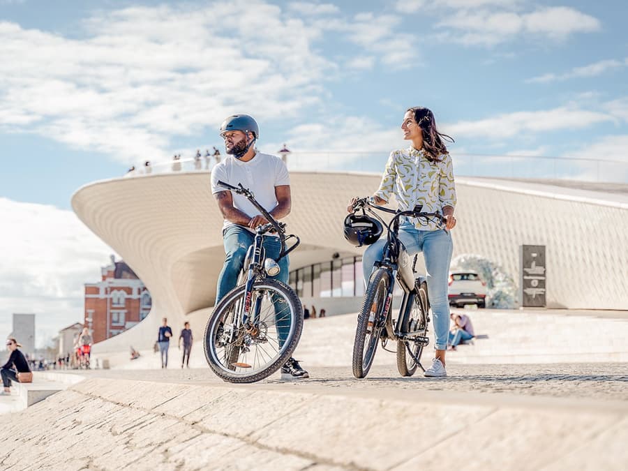 Belém au bord de la rivière : Tour en e-Bike de Lisbonne