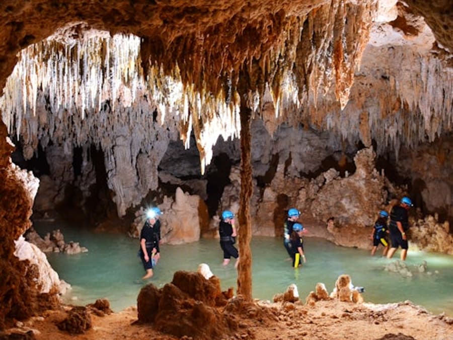 Río Secreto: Guided Tour + Lunch + Biking, Rappelling & Ziplining