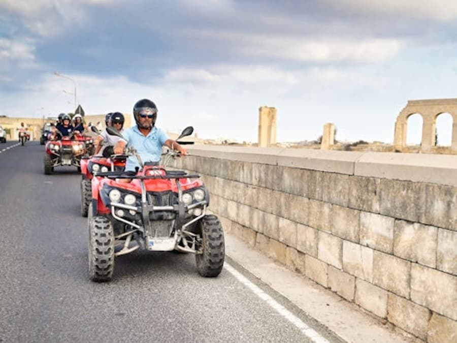 Gozo: Full-Day Guided Quad Bike Tour from Malta + Boat Ride + Lunch