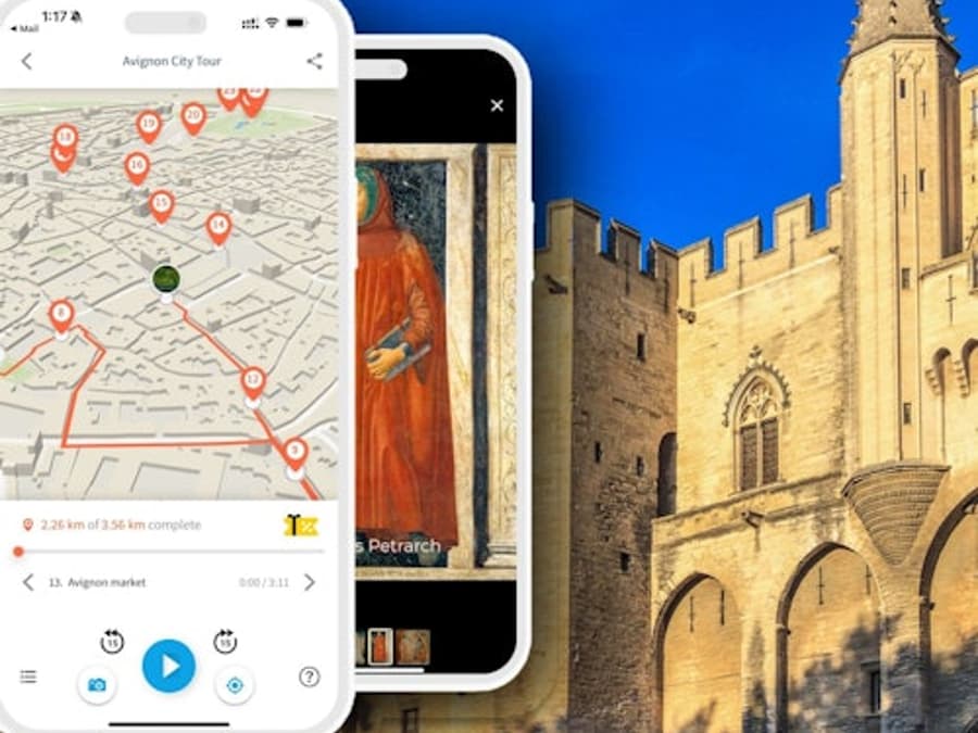 Avignon: Audio Guide App by TouringBee