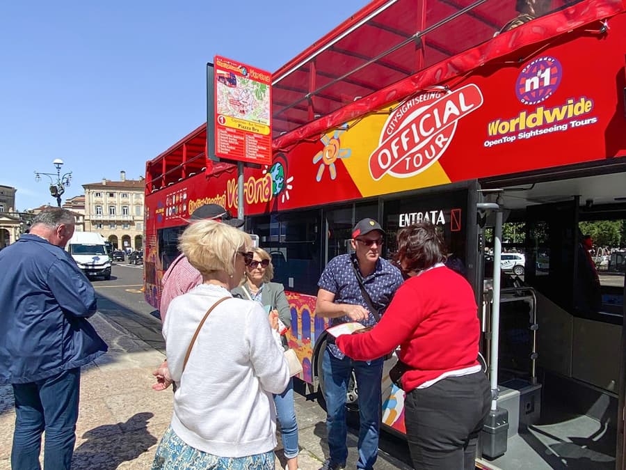 City Sightseeing: Verona Hop-on Hop-off Bus Tour
