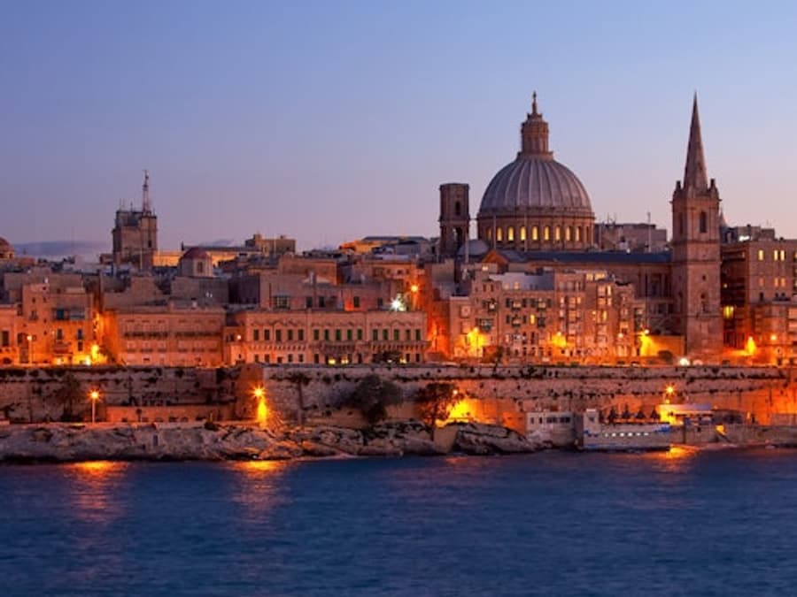 ทัวร์กลางคืนที่ Mosta, Mdina และ Valletta