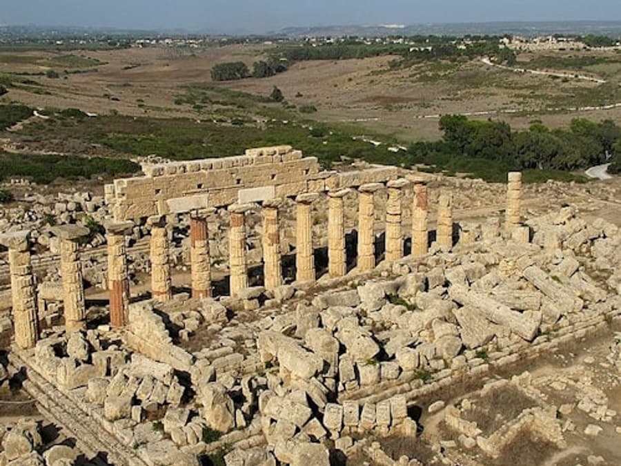 Entrance to Selinunte Archeological Park + Roundtrip Shuttle Service