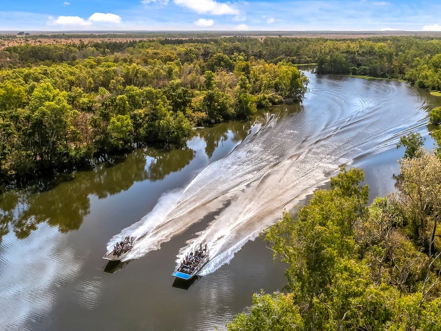 Fra Darwin: Overnattingstur til Top End Safari Camp rundt Finniss River