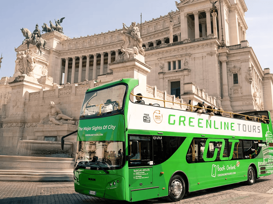 Lawatan Bas Rom Hop On Hop Off Green Line