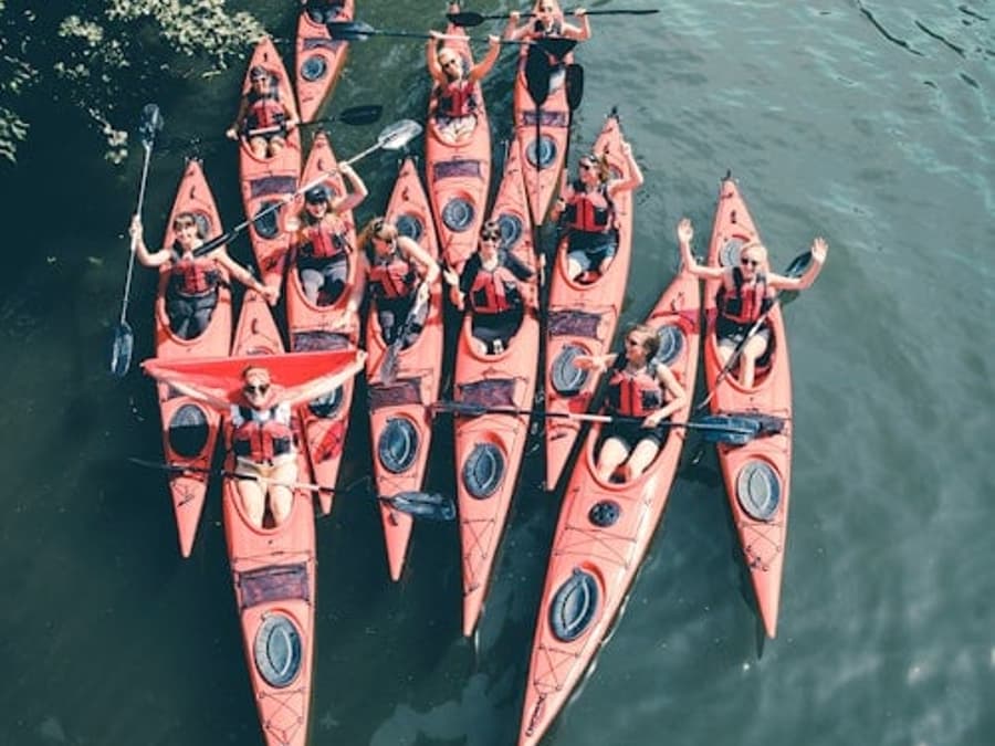 Estocolmo: Tour Guiado de Kayak de 2 Horas en el Centro de la Ciudad