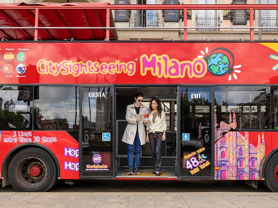City Sightseeing: Milan Hop-on Hop-off Bus Tour
