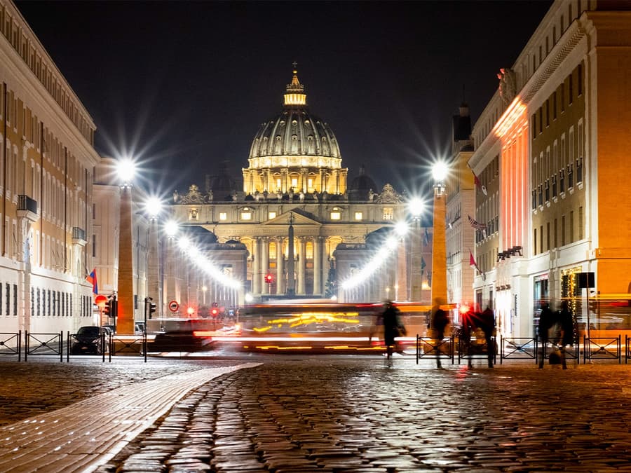 Big Bus: Lawatan Pemandangan Malam Rome dengan Bas