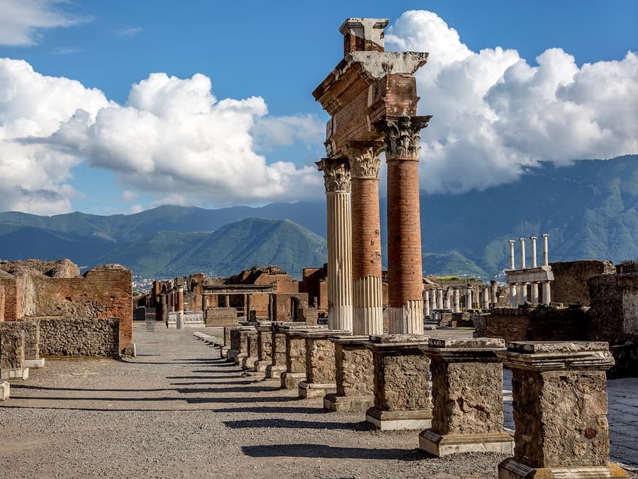 De Roma: Tour Guiado por Sorrento e Pompeia