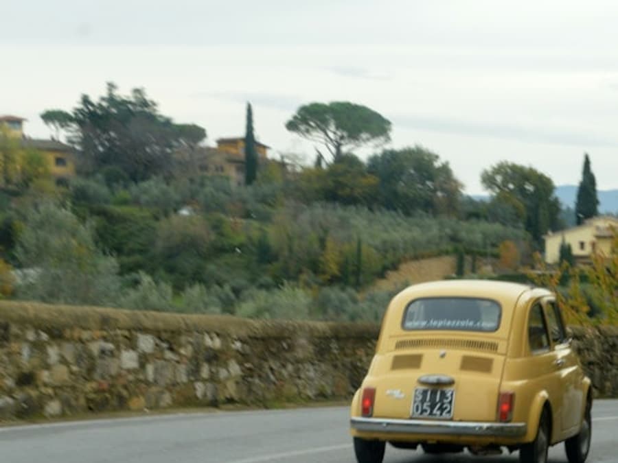 From Florence: Self-Drive Vintage Fiat 500 Tour