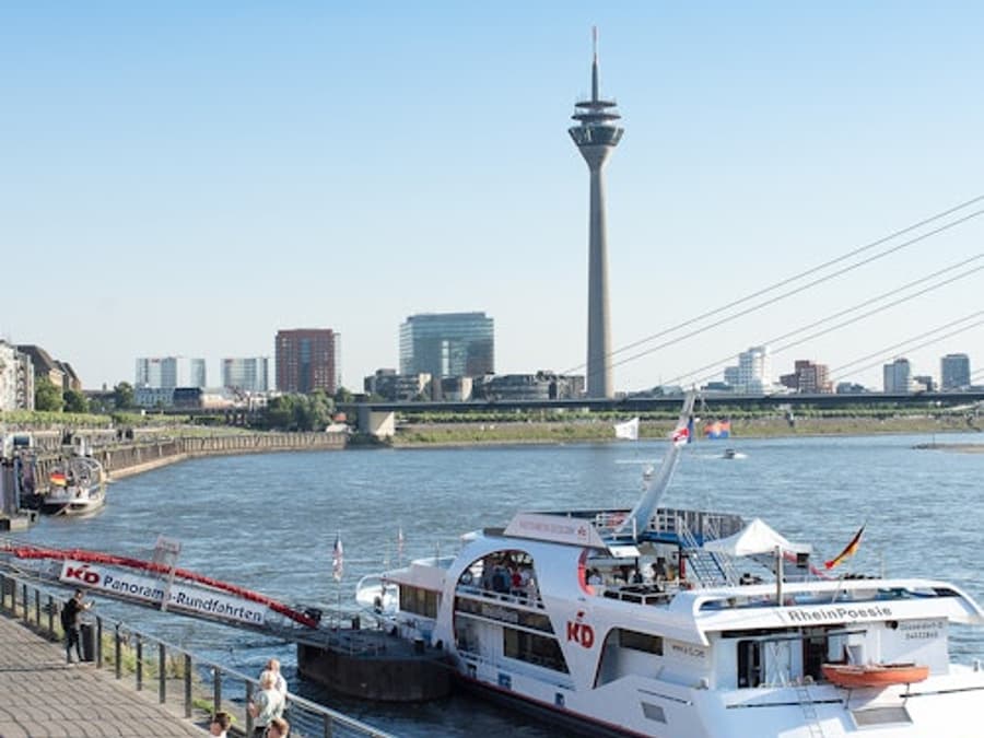 Dusseldorf Rhine River Panorama Sightseeing Cruise