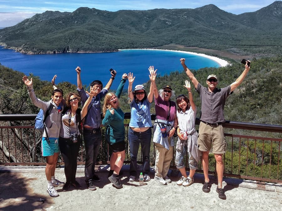 Day Tour from Hobart to Launceston via Wineglass Bay