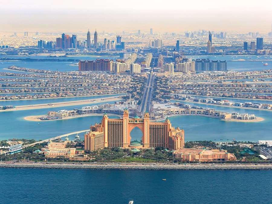 Tour en helicòpter per Dubai des de Atlantis, The Palm