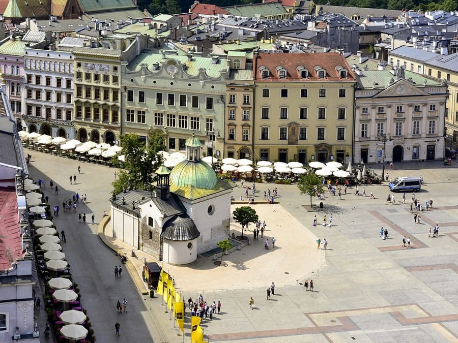 Cracovia Casco Antiguo: Basílica de Santa María y Tour Guiado del Subterráneo de Rynek