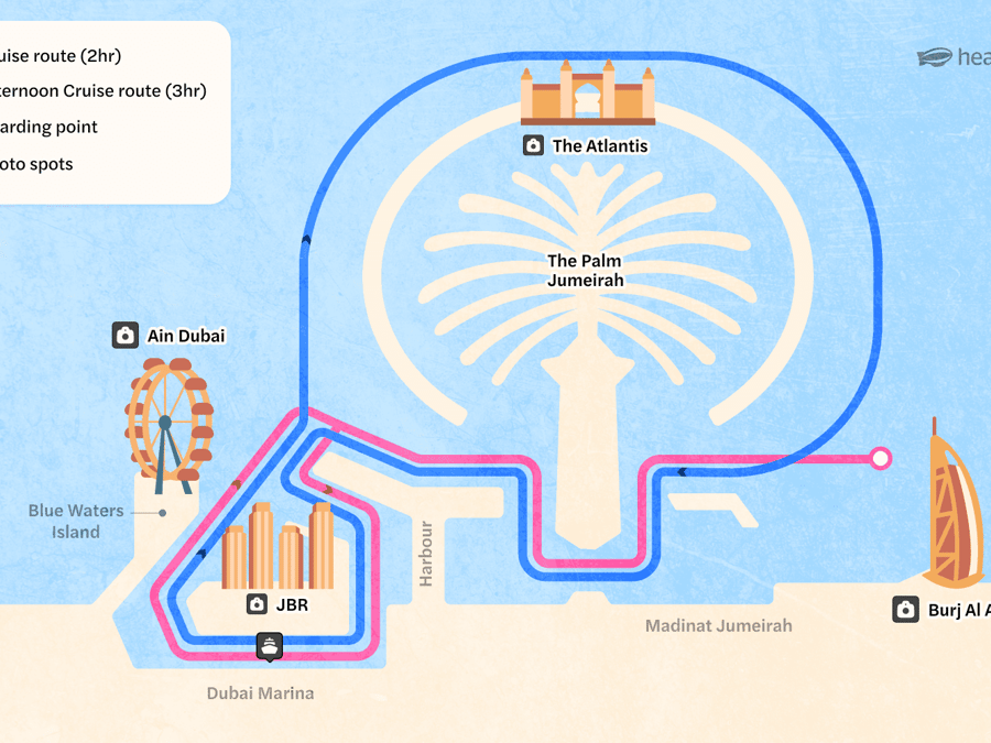 Des de Dubai Marina: Creuer en Iot de Luxe de 2/3 Hores amb Esmorzar o Dinar/Sopar de Barbacoa