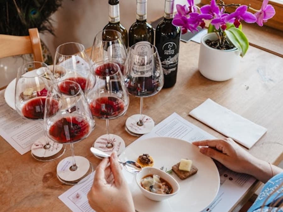 Οινοποιείο Corte Pavone Estate: Γευσιγνωσία Κρασιών στη Montalcino + Γκουρμέ Μπουκιές