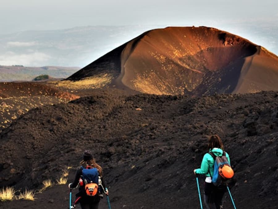 Etna-udflugt Morgen eller Solnedgang og Besøg i Lavastrømsgrotten