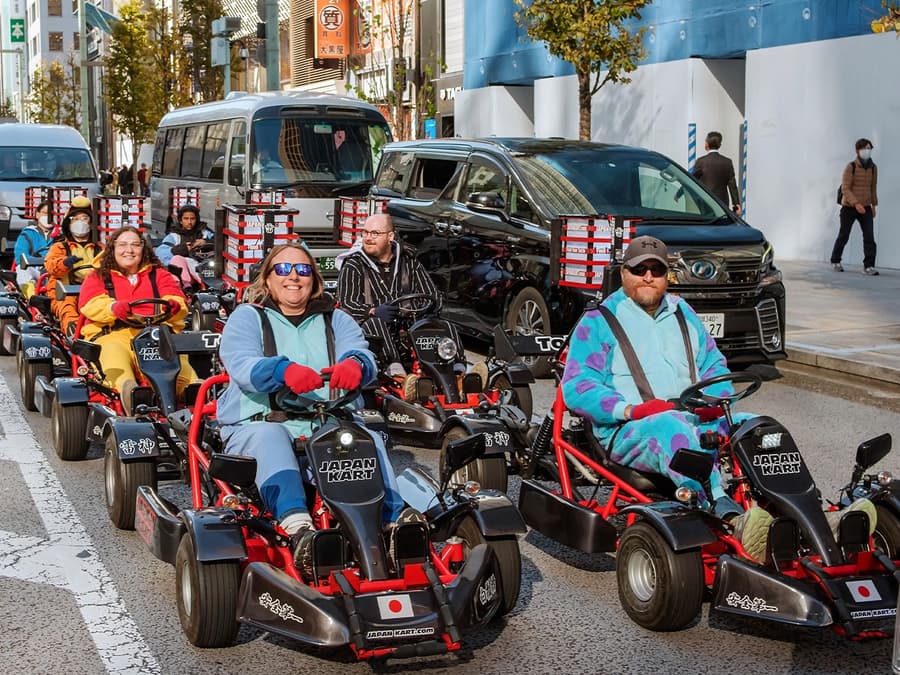 Tokyo: Asakusa, Kaminarimon & TOKYO SKYTREE 60/120-Min Go-Karting Experience by JAPANKART