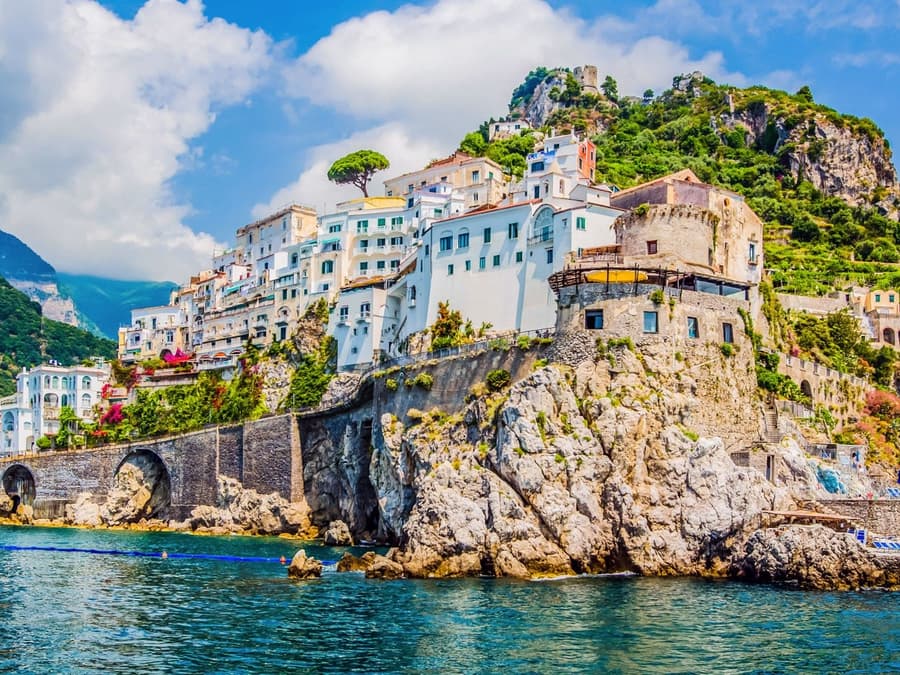 Tour d'un dia complet per la Costa Amalfitana amb grup reduït des de Nàpols