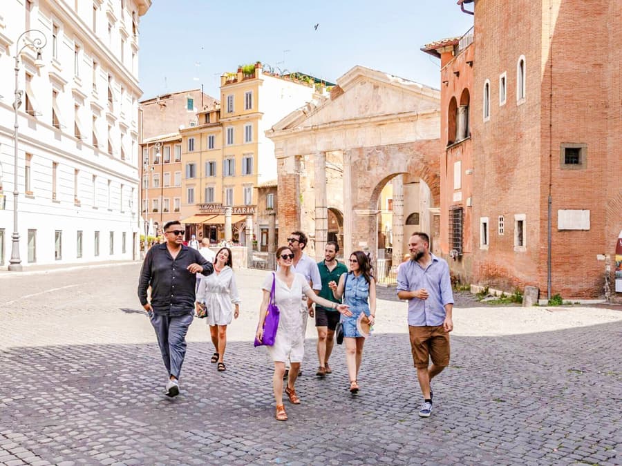 Tour Gastronómico de la Roma Eterna: Barrio Judío, Campo de’ Fiori y Trastevere