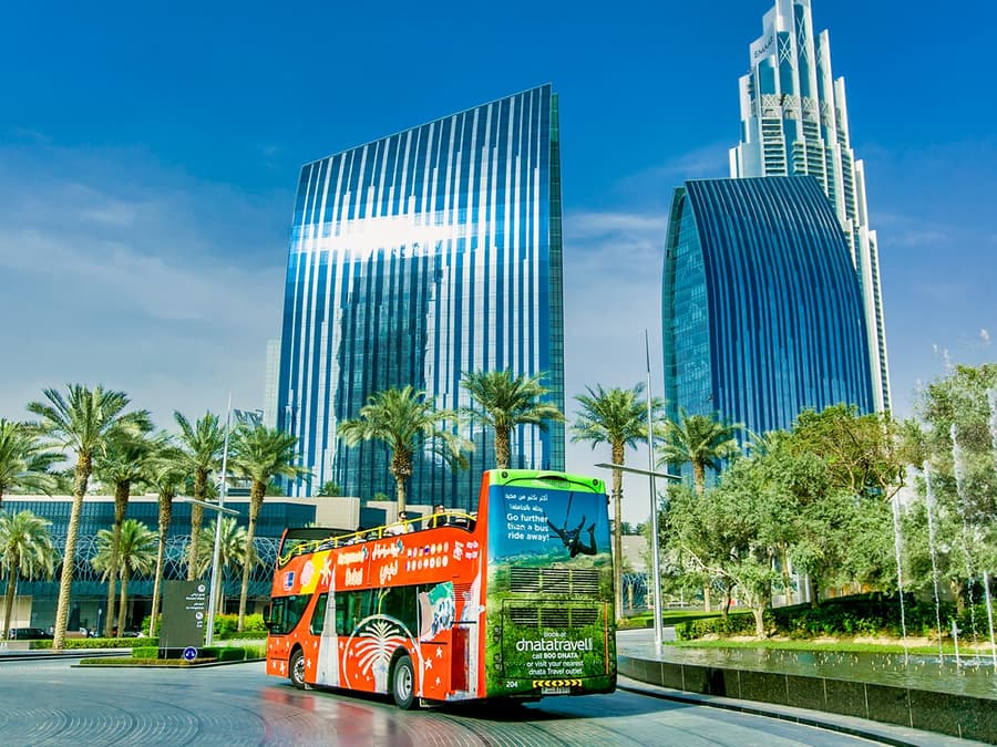 City Sightseeing: Dubai Hop-on Hop-off Bus Tour with Sunset & Night Bus Tour