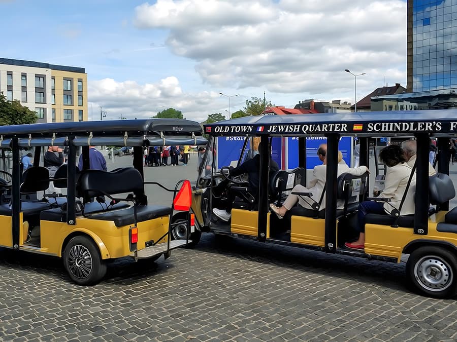 Kazimierz by Golf Cart + Schindler's Factory Museum Tour