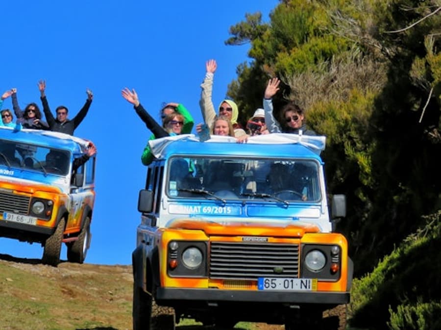 Madeira: Guided Open-Top 4X4 Jeep Tour