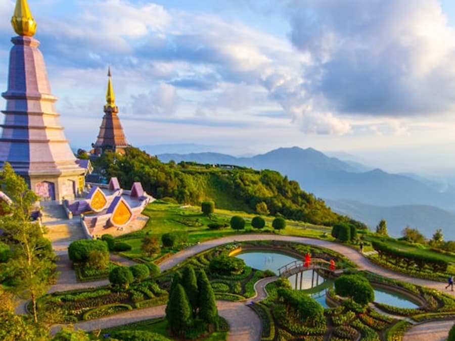 Doi Inthanon Nationaal Park: Dagtocht + Retourvervoer vanuit Chiang Mai