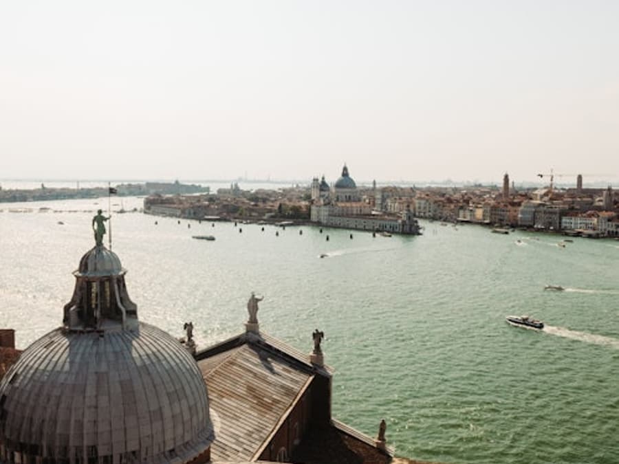 Venice: Grand Canal Guided Boat Tour + San Giorgio Maggiore Bell Tower Entry