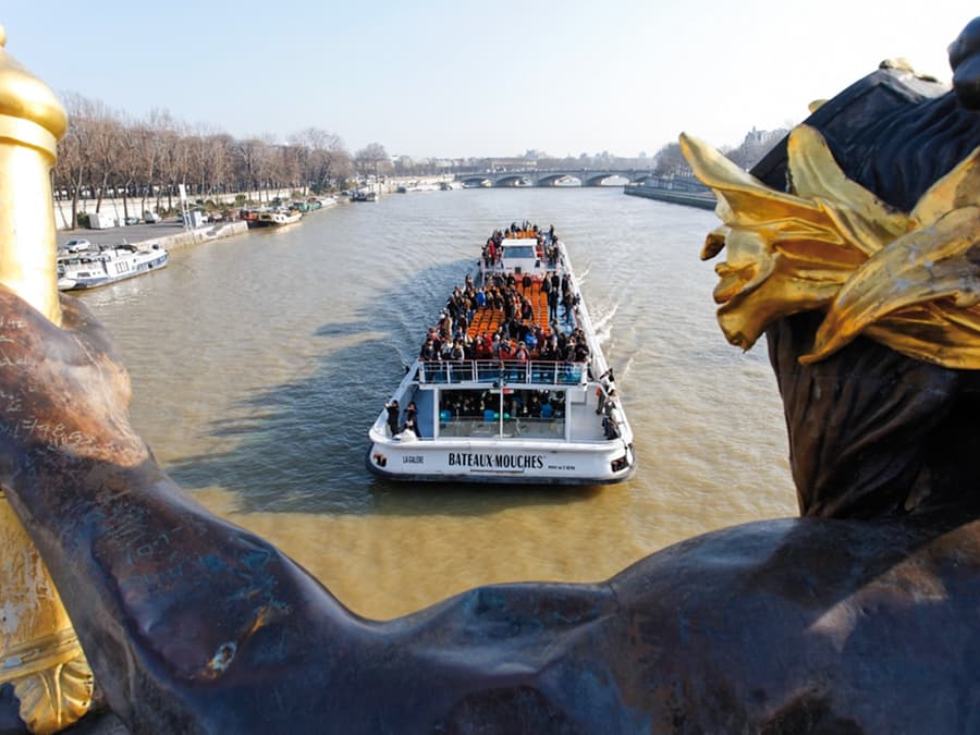 Bateaux Mouches Seine Fluss 1-stündige Sightseeing-Kreuzfahrt mit Live-Kommentar
