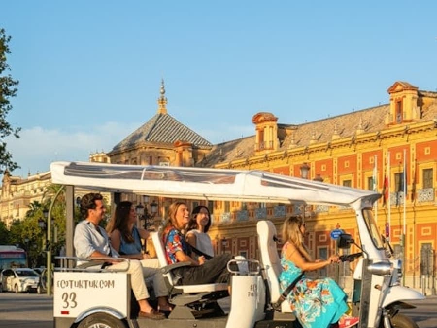 Seville: 2-Hour Tour by Private Electric Tuk Tuk