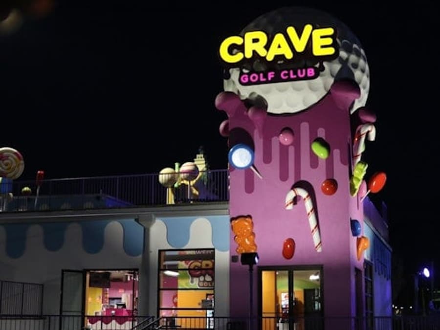 Crave Golf Club: Bilet wstępu