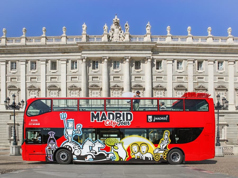 Madrid City Tour: Hop-on Hop-Off Bus Tour