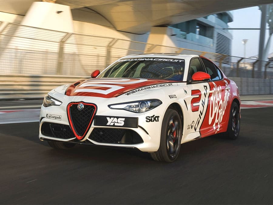Alfa Romeo Giulia Quadrifoglio Passenger Experience at Yas Marina Circuit