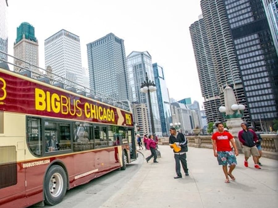 Chicago Bustour: 90-minütige Sonnenuntergangstour