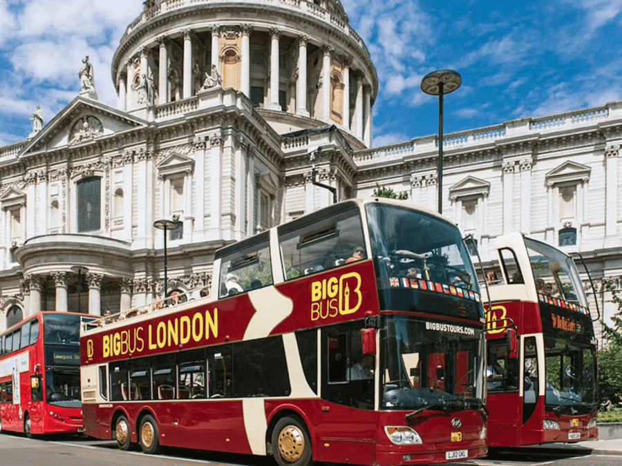 Big Bus: London Hop-on-Hop-off Bus Tour with Optional Thames River Cruise & Evening Tour