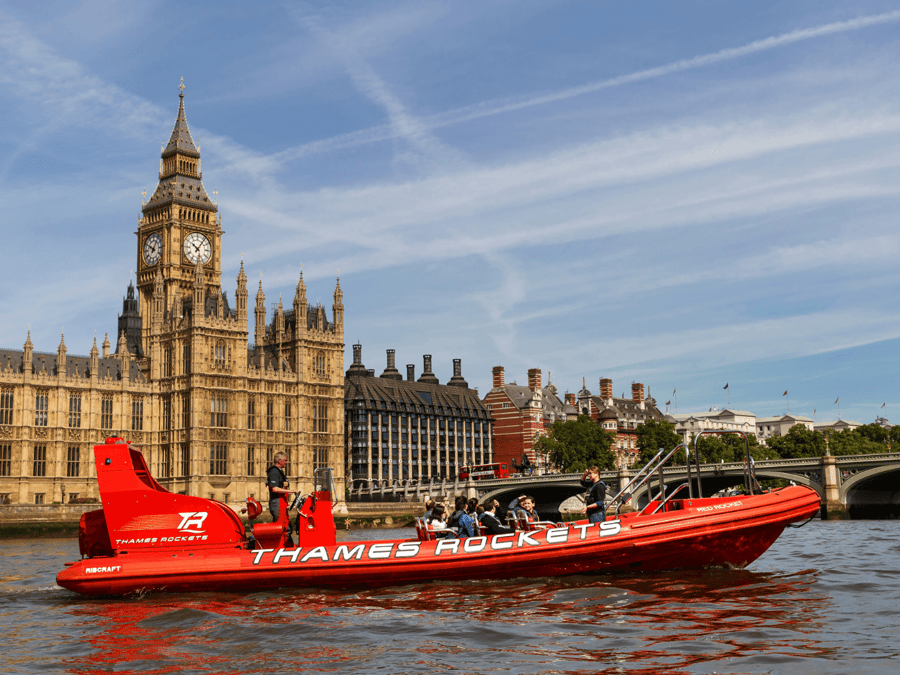 London: Thames Rockets Speedboat Experience