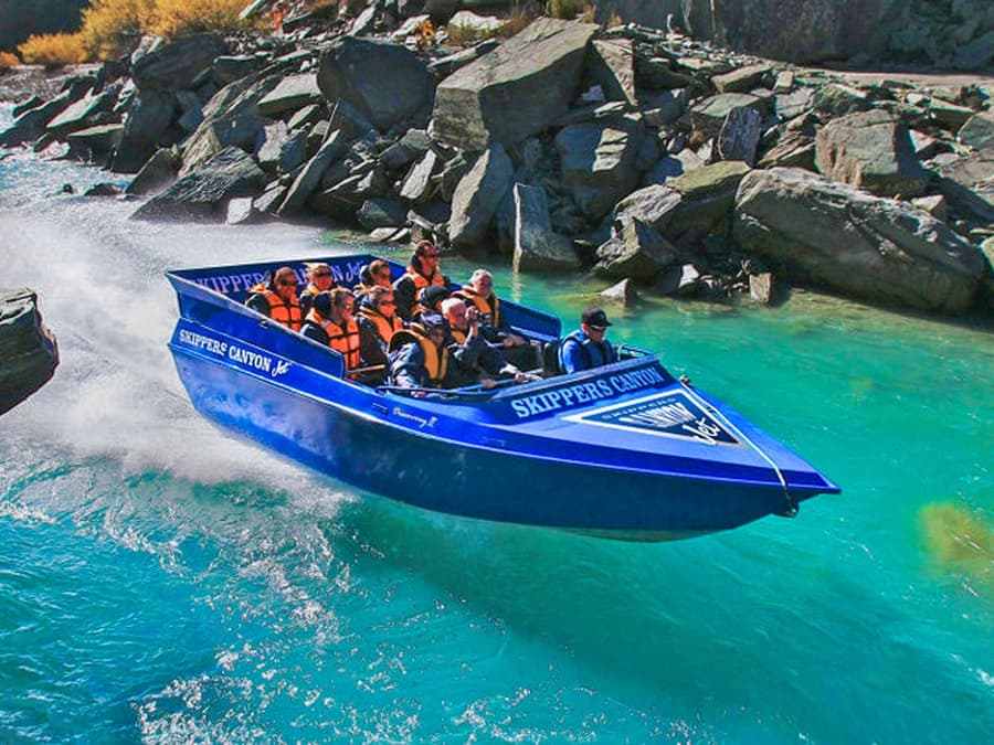 Skippers Canyon 25-Minute Jet Boat Ride with Scenic Guided Tour