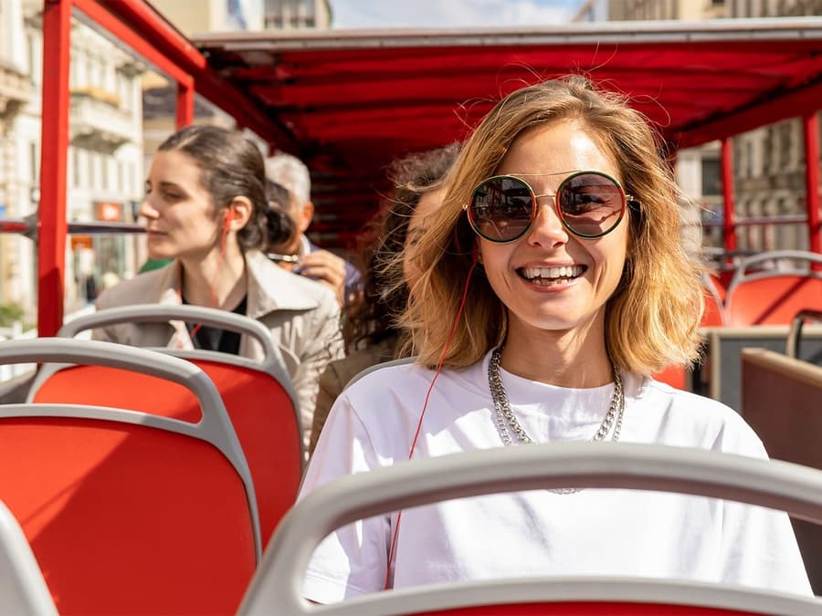 Combo: Turin Hop-on Hop-off Bus Tour + National Cinema Museum Skip-the-Line Tickets