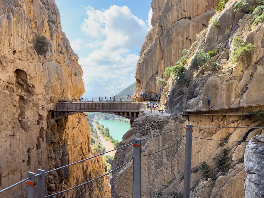 Von Granada/Sevilla: Caminito del Rey geführte Tour mit Hin- und Rücktransfer