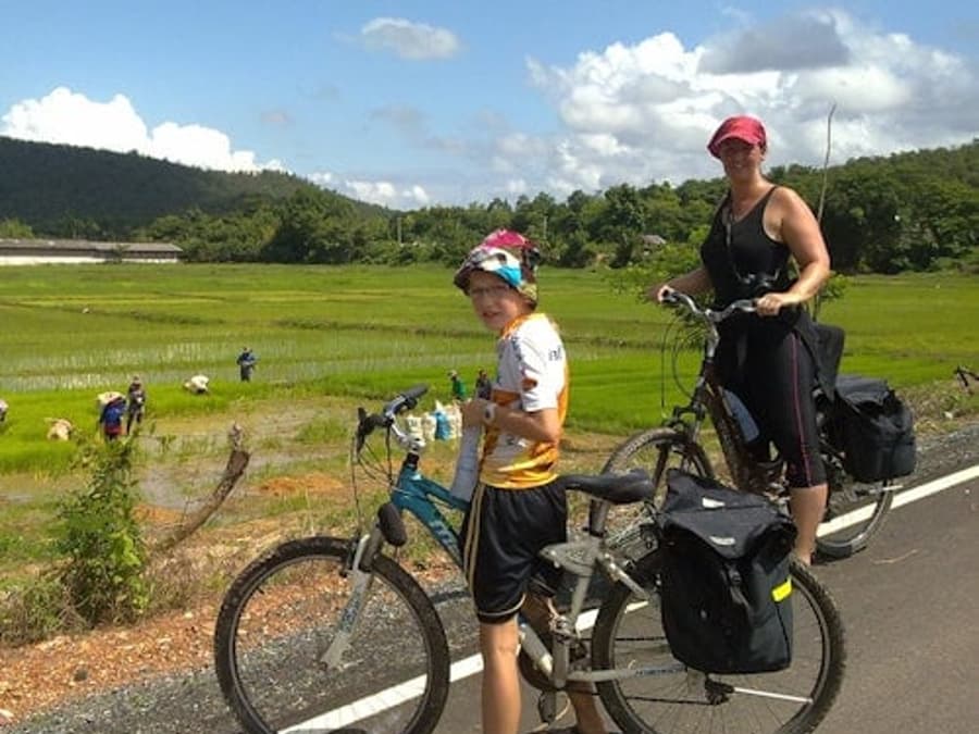 Kleuren van Chiang Mai: Fietstocht