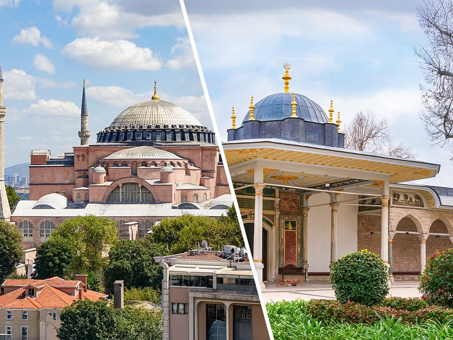Combo: Topkapi Palace + Hagia Sophia Skip-the-Line Tickets