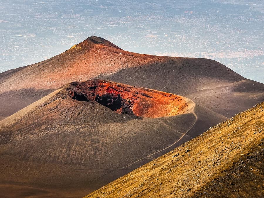From Catania: Mount Etna Sunset Excursion with Round-Trip Transfers