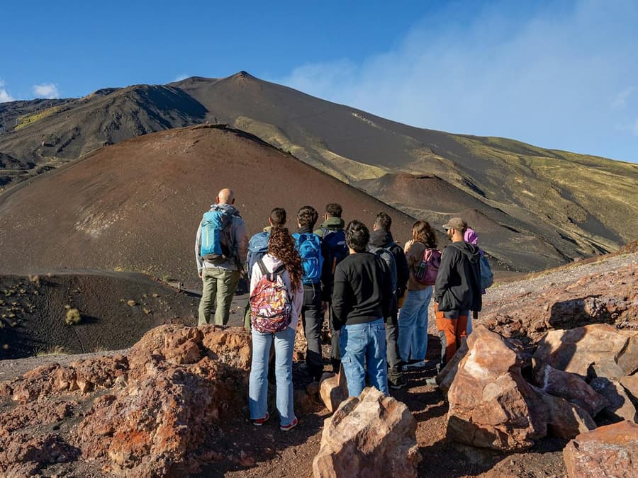 From Taormina: Mount Etna Morning Excursion with Round-Trip Transfers