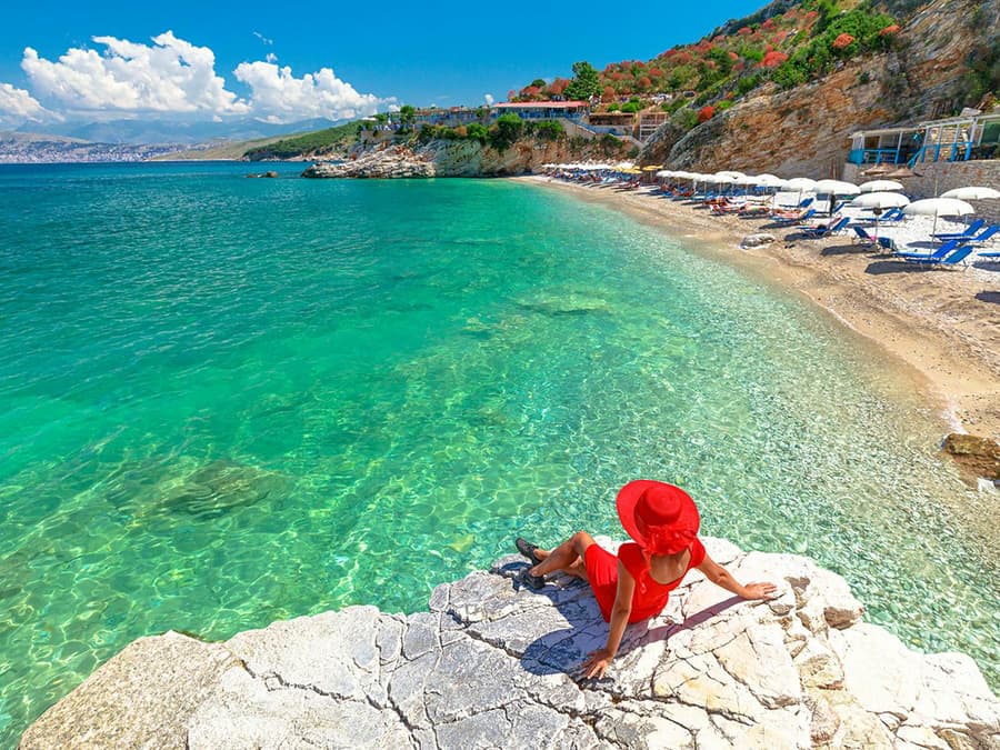 From Tirana/Durres/Golem: Blue Eye, Saranda & Ksamil Day Trip