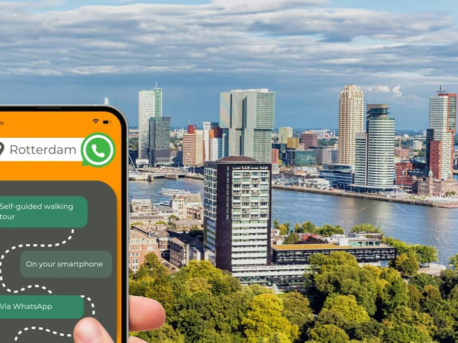Rotterdam: Self-Guided History & Highlights Walking Tour