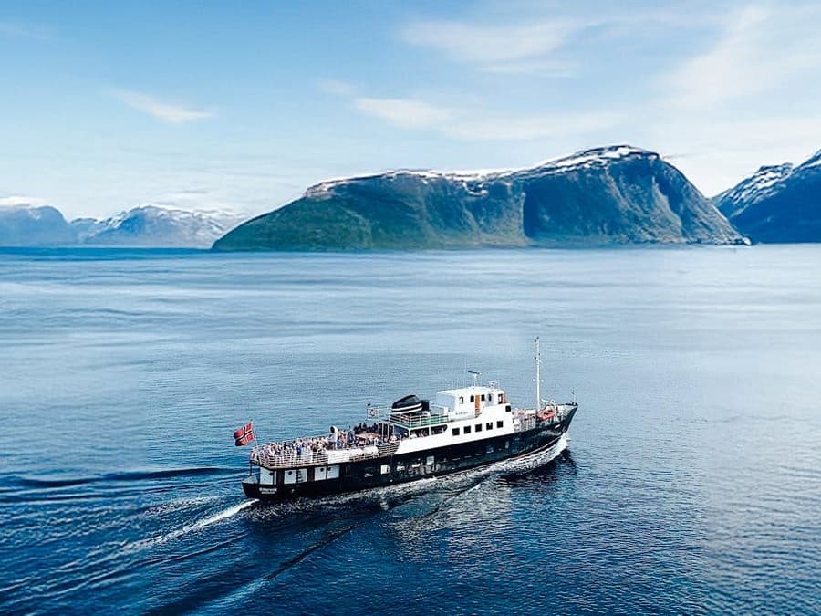 From Alesund: Hjorundfjord Tour on a Classic Fjord Liner
