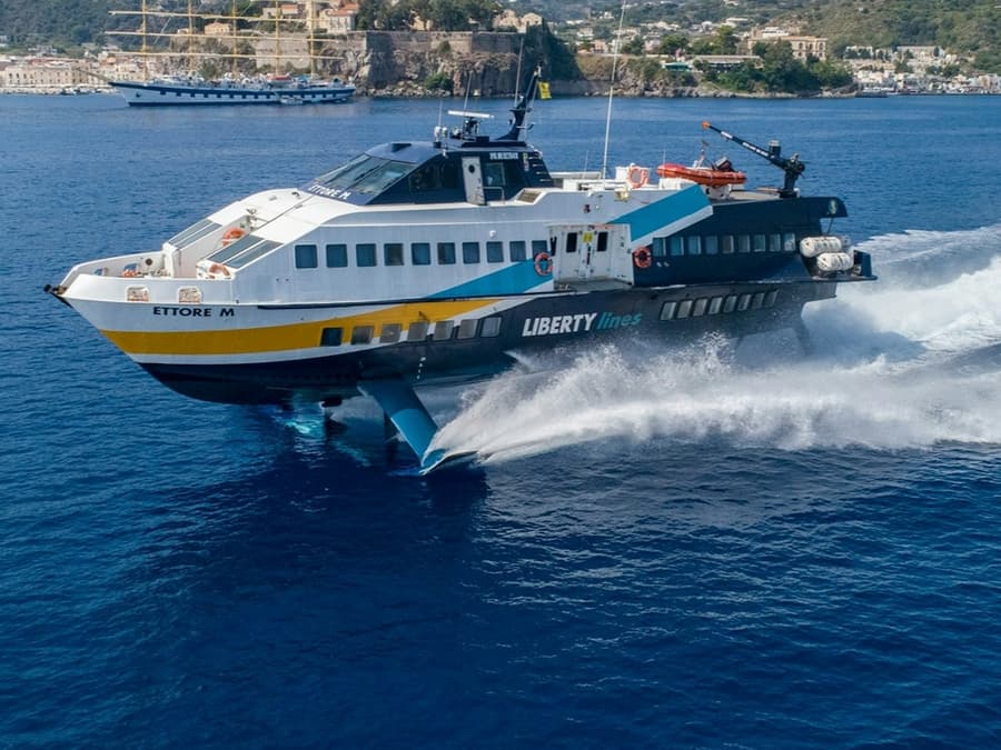 Aeolian Islands: One-Way Ferry from Lipari to Alicudi