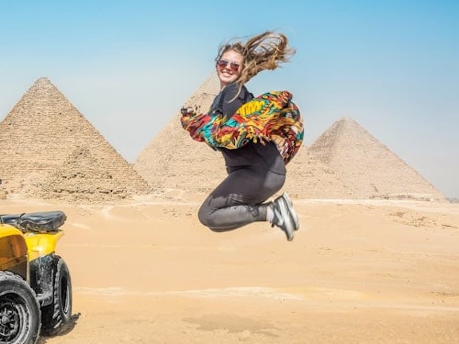 Quad & Camel Ride Tour Around the Pyramids from Cairo or Giza