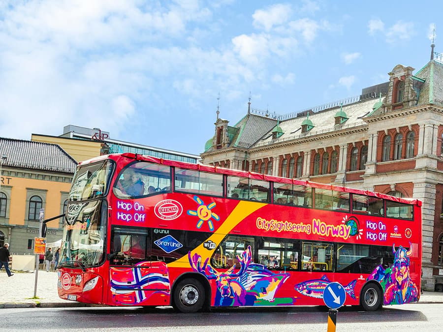 City Sightseeing: Bergen Hop-on Hop-off Bus Tour